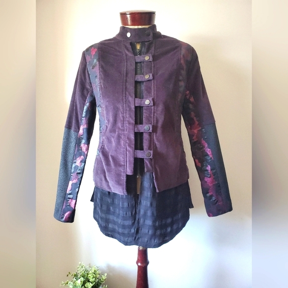 ANGELS  NEVER DIE sweater jacket. Size 1-seems bigger, see measurements - Picture 1 of 14